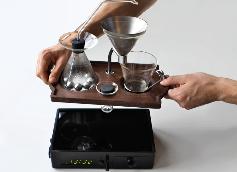 An Alarm Clock that POURS COFFEE 😱 #Shorts 