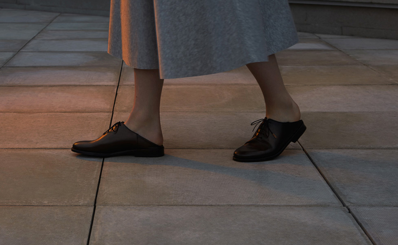 the serpentine shoes by COS for serpentine gallery