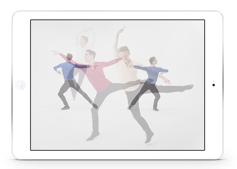 passe-partout dance app by abbott miller of pentagram