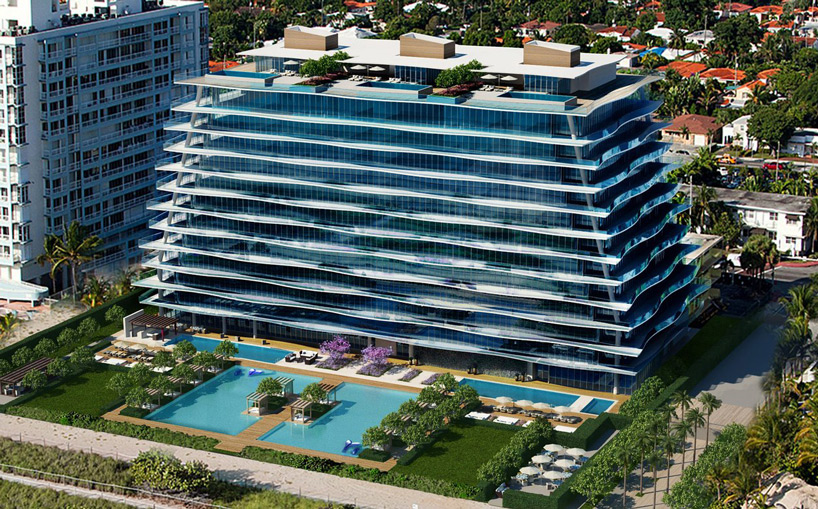 FENDI plans for chateau ocean condos on miami beachfront