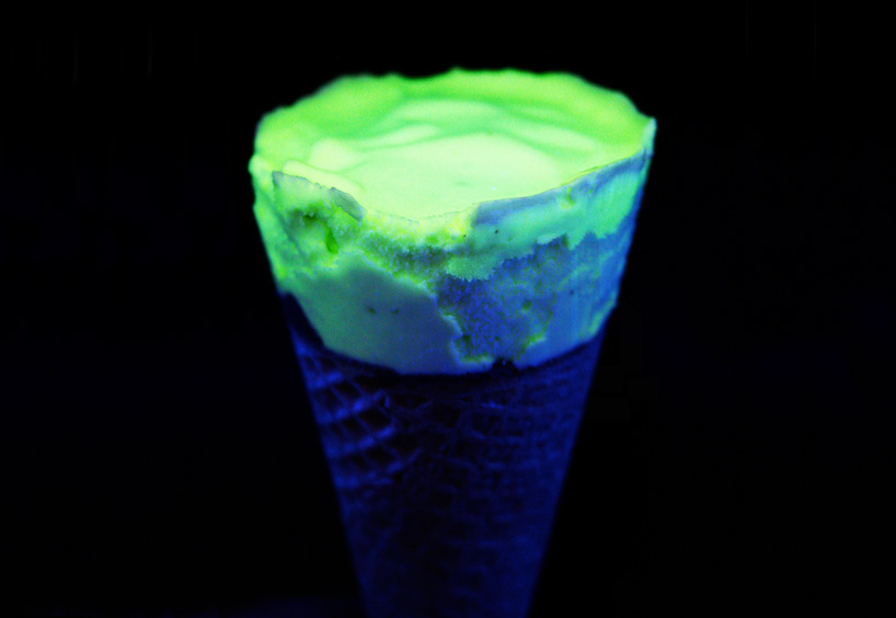 glow-in-the-dark cornetto bompas & parr