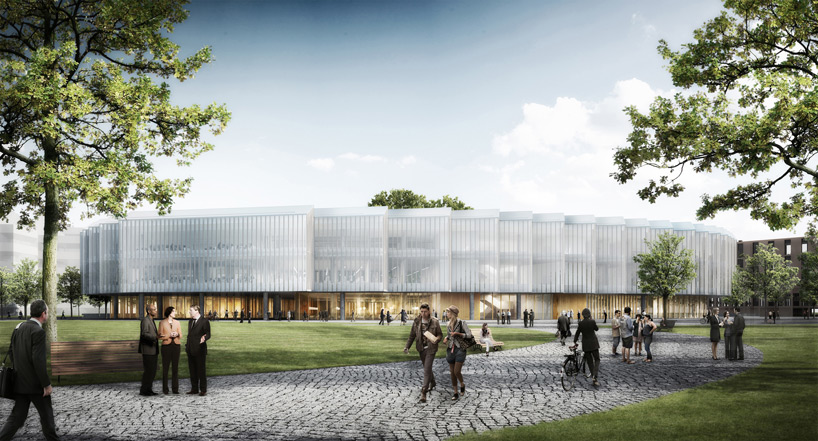 herzog de meuron astrazeneca corporate headquarters cambridge designboom