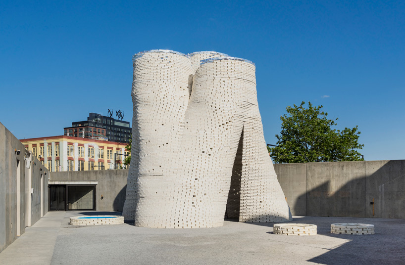 biodegradable hy-fi by the living opens at MoMA PS1