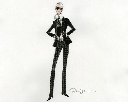 mattel styles karl lagerfeld into limited edition barbie doll