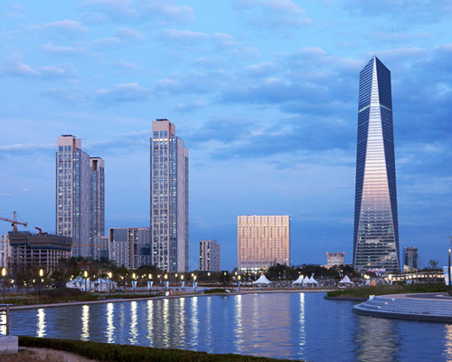 south korea's tallest skyscraper by KPF opens in incheon