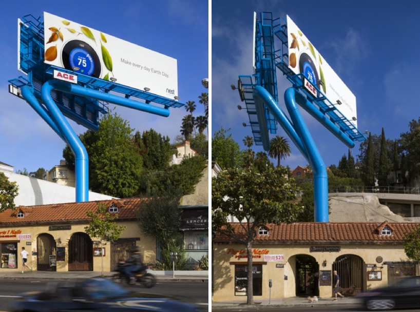 LOHA lorcan o'herlihy architects sunset billboard 8535 designboom