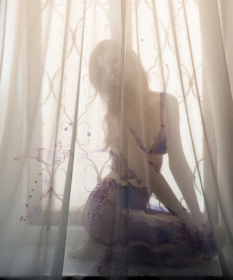 luca meneghel calypso photography drawing makeup