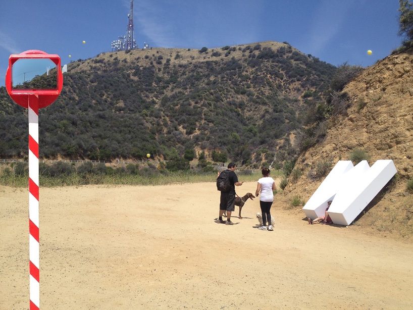 ordinary architecture falling hollywood icon