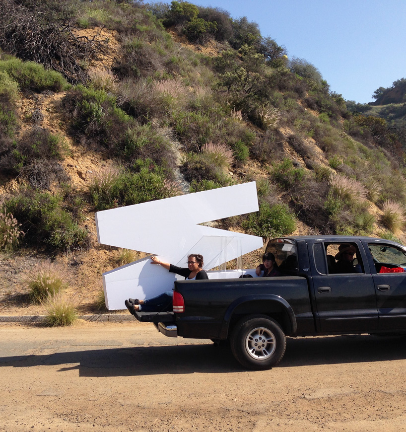 ordinary architecture falling hollywood icon