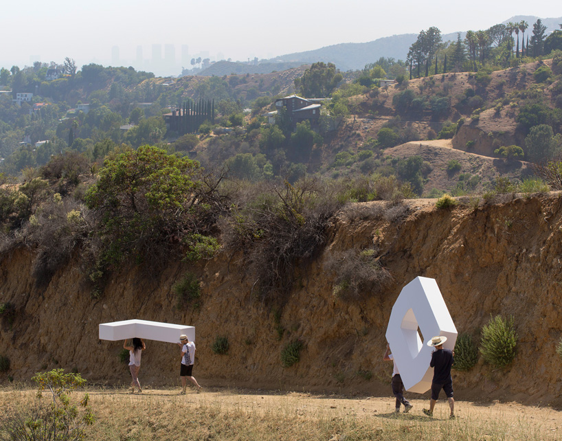 ordinary architecture falling hollywood icon