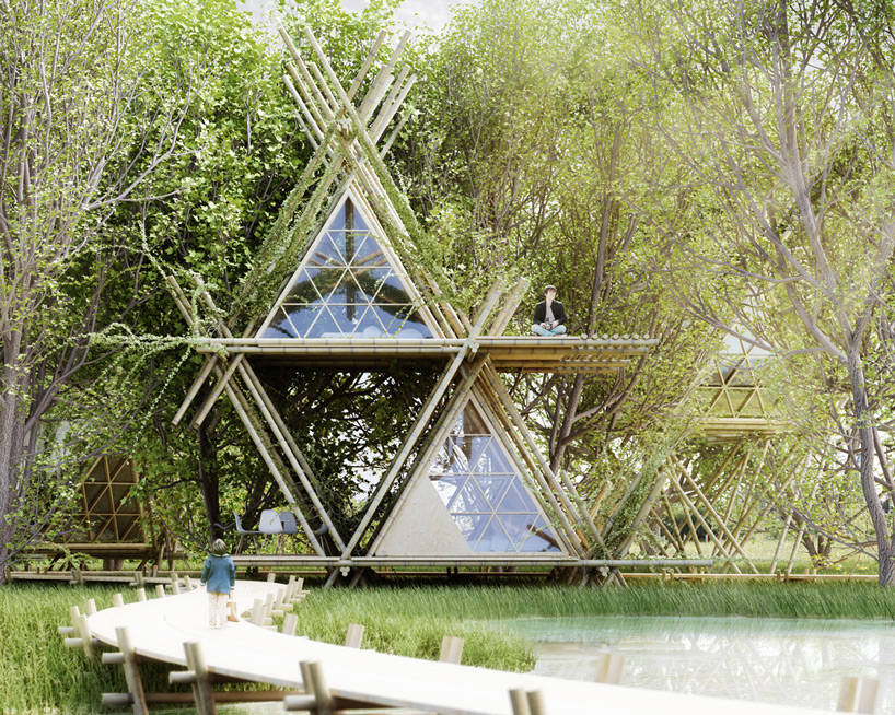 penda one with the birds designboom