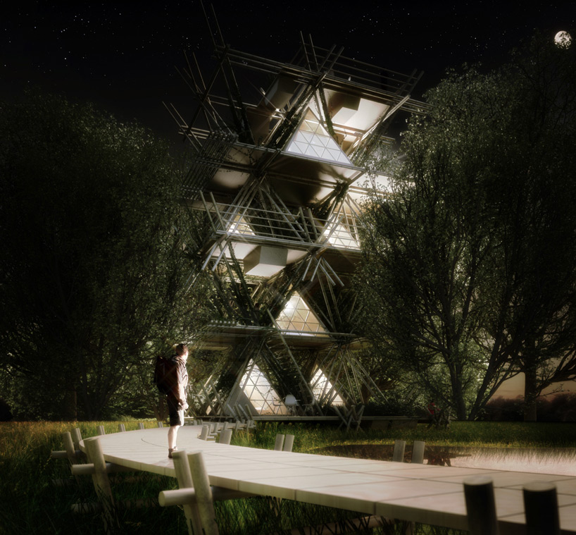 penda one with the birds designboom