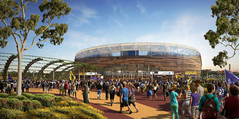 perth stadium design competition