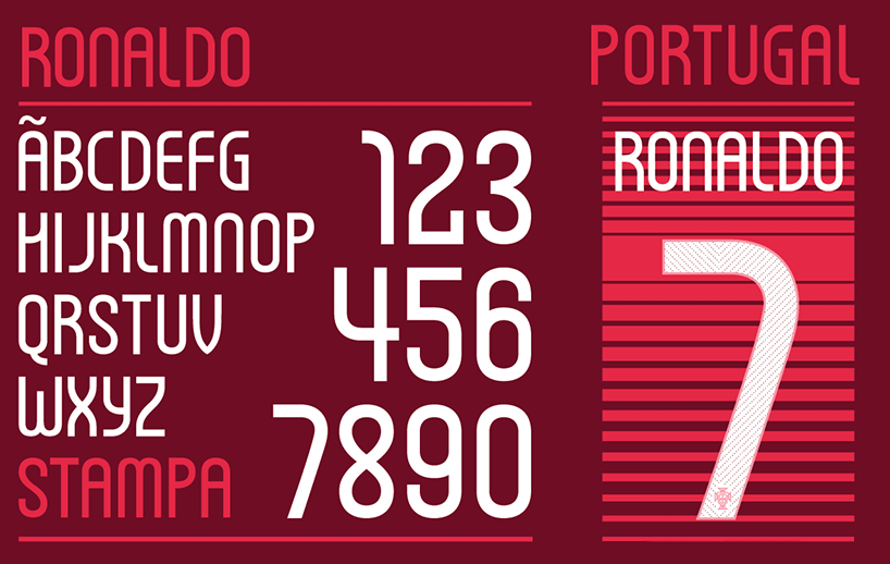 NIKE cup fonts