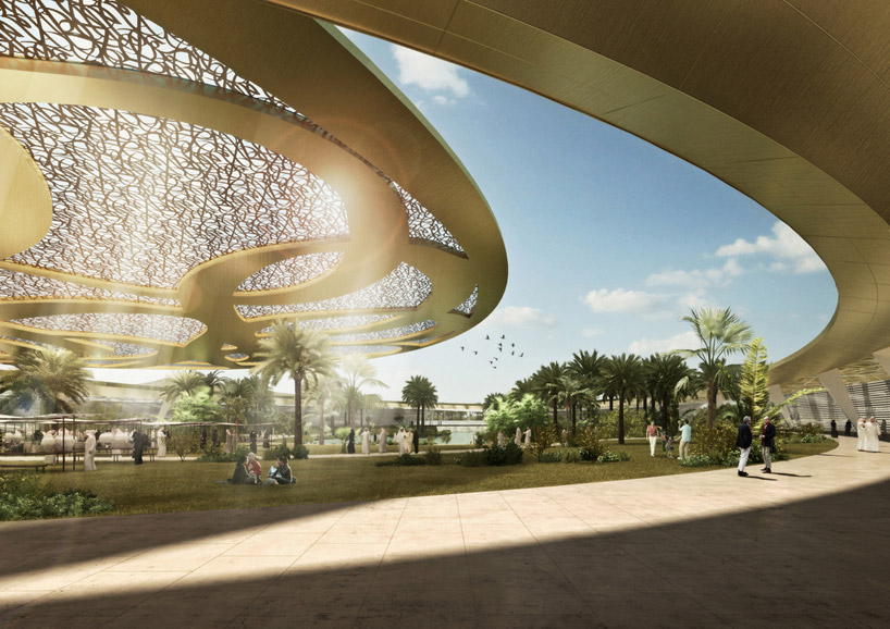 rafael de la-hoz creates habitable natural oasis for the noble quran