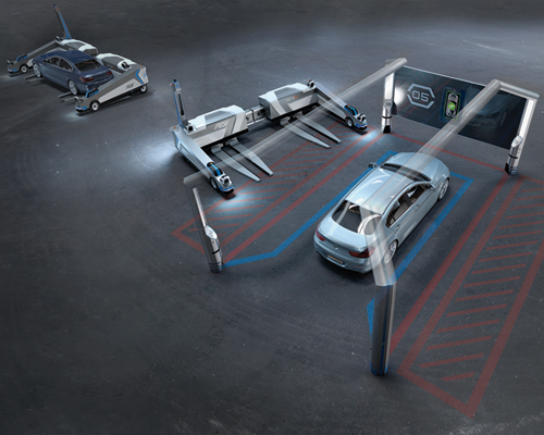 dusseldorf airport receives RAY robotic parking system by serva