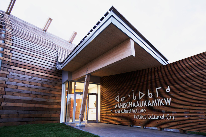 rubin & rotman architects aanischaaukamikw cree cultural institute canada designboom