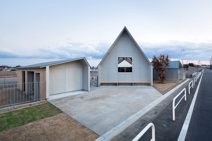 gabled facility for ecology education completed in saitama