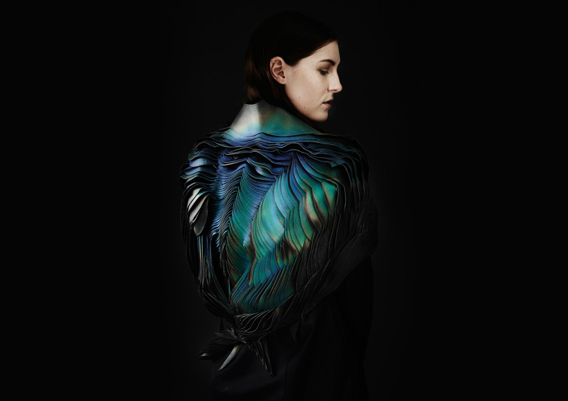 THE UNSEEN develops wind reactive ink that changes color upon contact with air