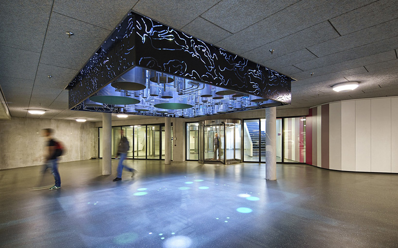 unstudio eea tax offices pavilion garden underground car park designboom