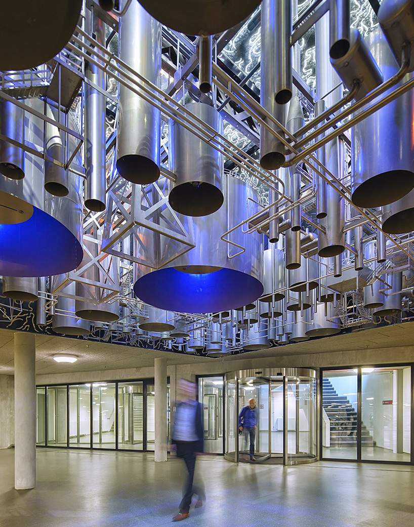 unstudio eea tax offices pavilion garden underground car park designboom