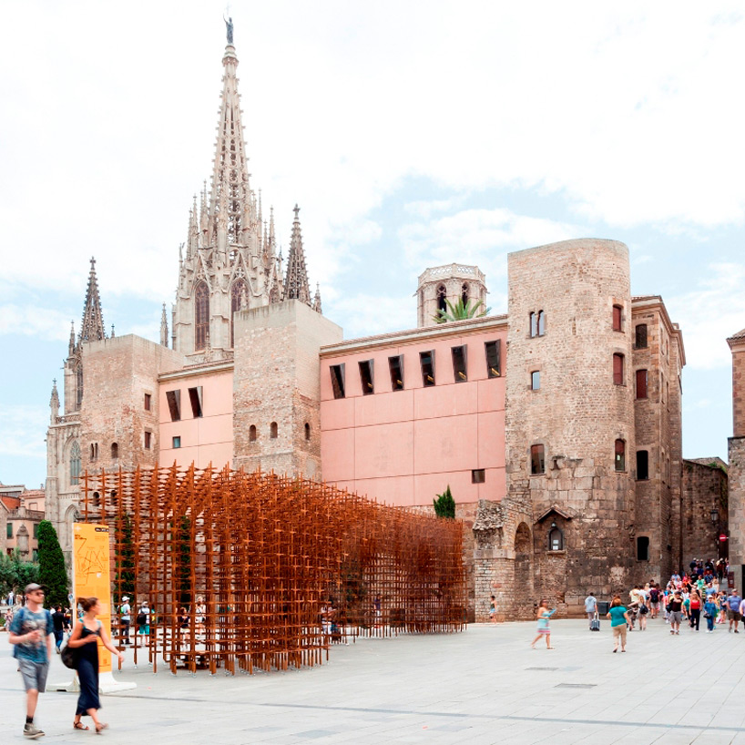 urbanus identity pavilion bcn reset designboom