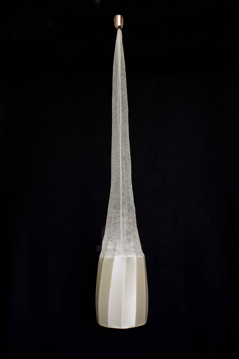 yasuhiro suzuki re-cocoon silk lamps