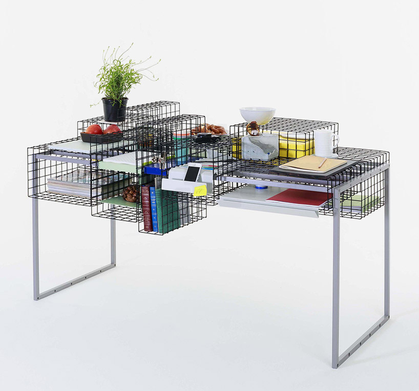 ying chang's grid system provides furniture with modular functionality