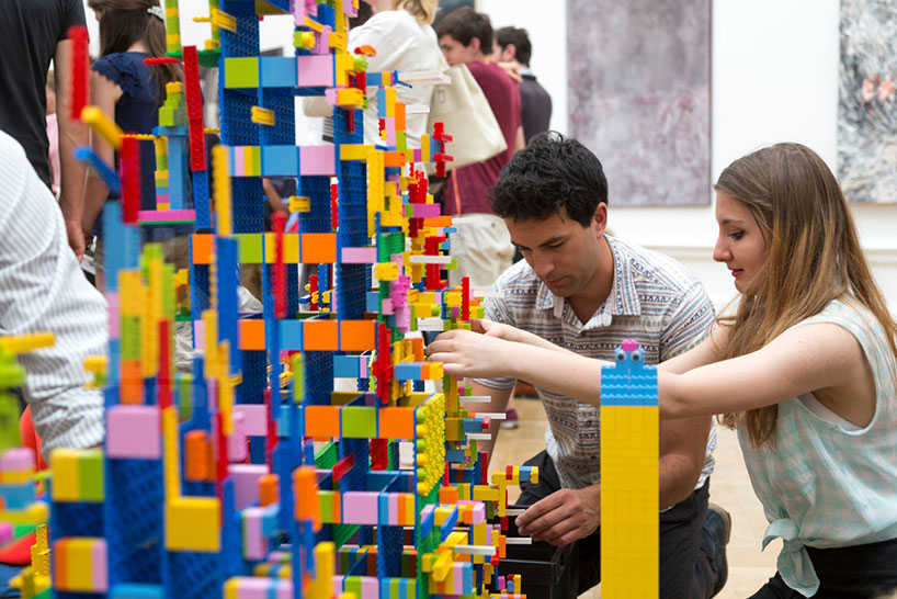 zaha hadid builds miniature LEGO city for london festival of architecture