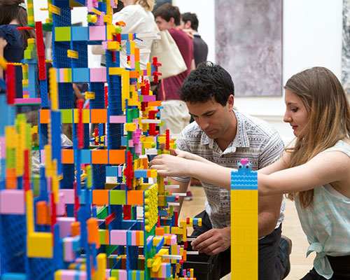 zaha hadid builds miniature LEGO city for london festival of architecture