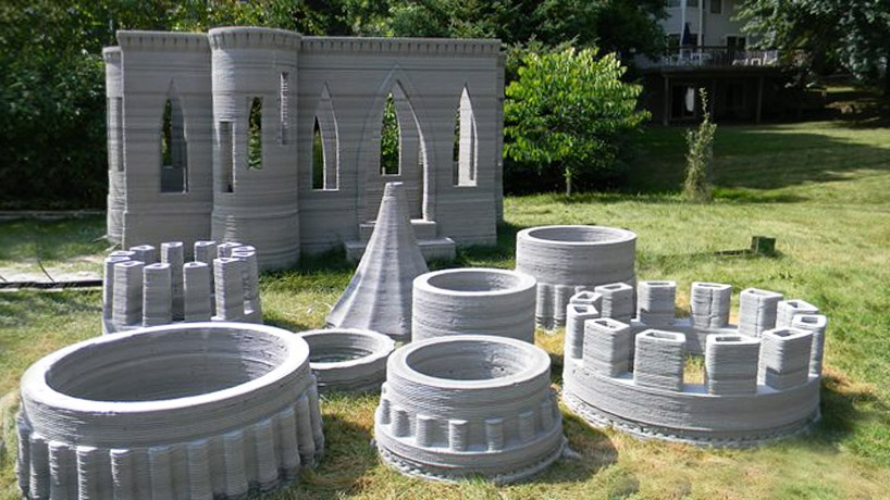 Andrey Rudenko Constructs 3d Printed Concrete Castle In Minnesota