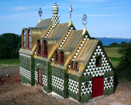 FAT + grayson perry conceive residential folly for living architecture