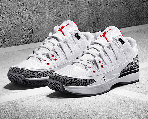 NIKECOURT zoom vapor AJ3 by jordan connects the courts