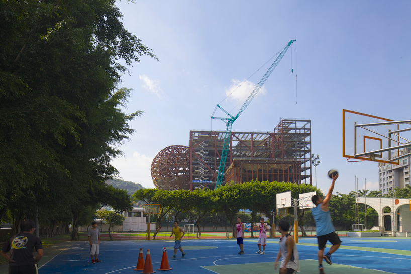 OMA taipei performing arts center TPAC designboom