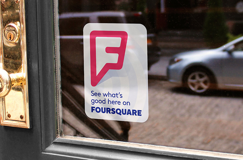 Brand New: New Logo for Foursquare in Collaboration with Red Antler