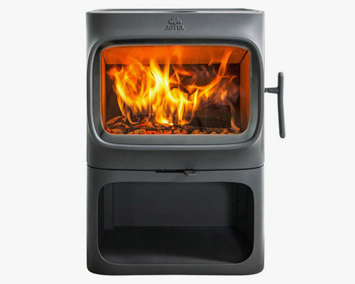anderssen & voll crafts sleek cast iron stove for jotul
