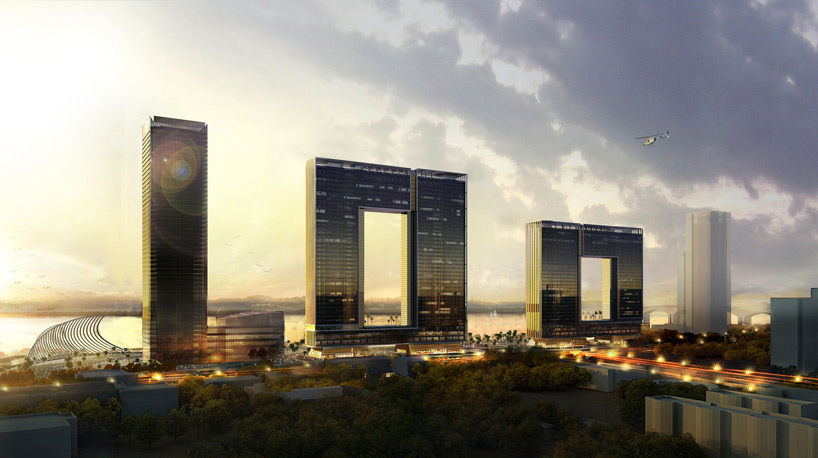 atkins window of guangzhou china designboom