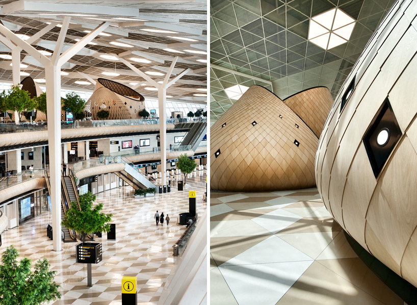 autoban heydar aliyev international airport azerbaijan designboom