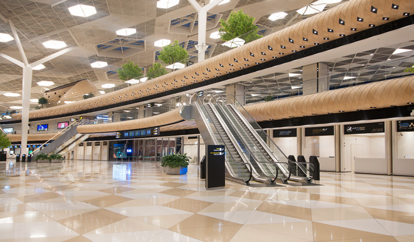 autoban heydar aliyev international airport azerbaijan designboom