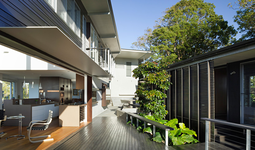 bark design architects maleny house designboom