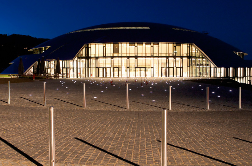 bernard tschumi architects carnal hall le rosey designboom