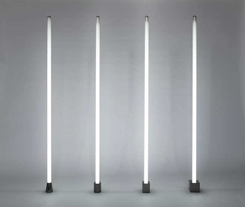 castor design illuminates induction tube light with magnets