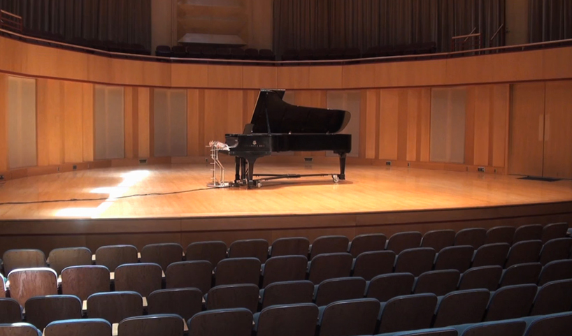 david bowen tracks the movement and shapes of clouds to play a piano