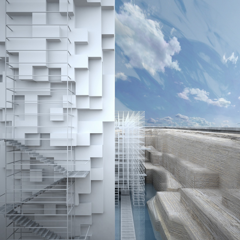 GM architects sinks museum of civilizations into beirut square