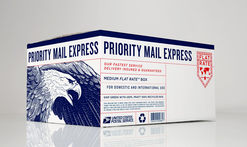 [希少]USPS グラフィックアート grandarmy re-brands an american institution: the US postal