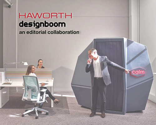 HAWORTH calmspace self-contained pod is made for taking naps at work