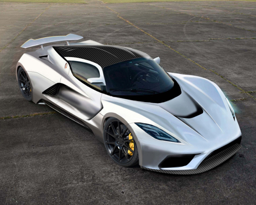 1,400 horsepower hennessey 'venom F5' to push speed record to 290mph