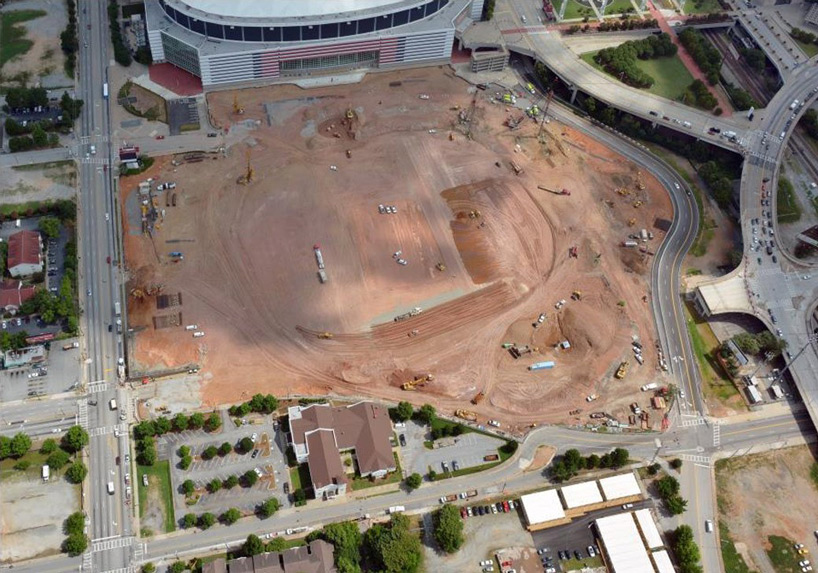 360 architecture bill johnson new atlanta stadium falcons designboom