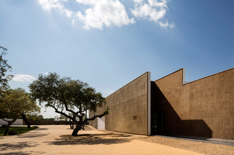 portuguese hotel by josé carlos cruz is clad with cork façades