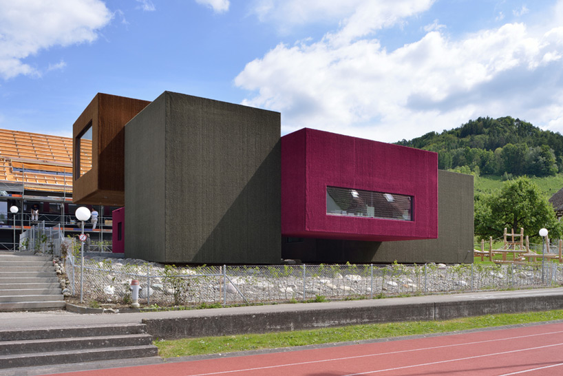 L3P architekten new weiach kindergarten development designboom